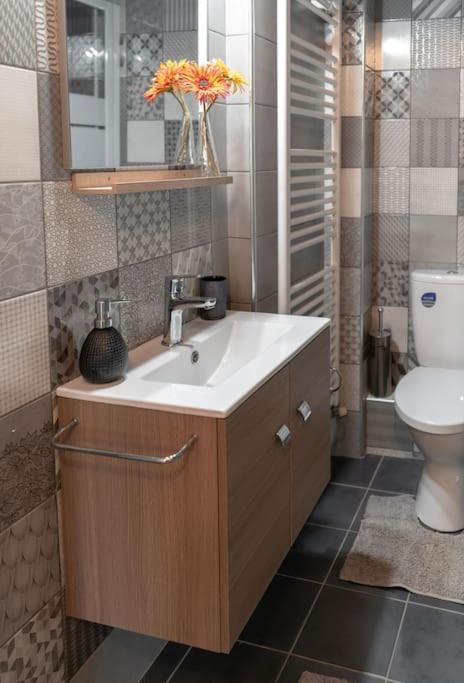 לריסה Elenis Cozy Apartment מראה חיצוני תמונה